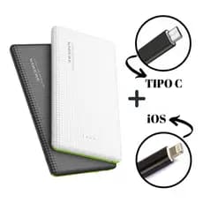 Bateria Portátil Power Bank 10 UNIDADES 10.000mah 5.000mah Universal ATACADO KIT para LOJISTA