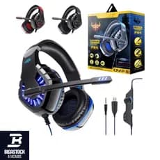 Fone  Gamer Ovleng P10 Conexao P2 Compativel Com Pc Computador Vídeogame Xbox PS4 PS5 Celular P2