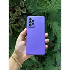 Capa Capinha Para Samsung A52 de silicone Aveludada, Colorida ~Capa Protetora!