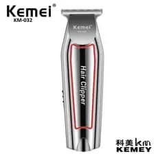 Máquina Cortar Kemei Acabamento Profissional Sem Fio KM-032 220v