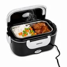 Marmiteira Eletrica Termica Portatil Bivolt 1,5 L Preto  Conserva Calor
