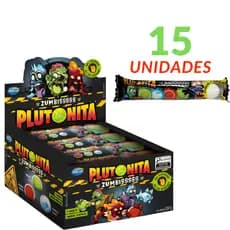 Chicle Plutonita Zumbis Nova Embalagem 4 Sabores Com 15un - Arcor