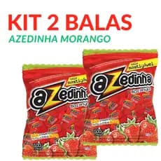 Kit 2 Bala Azedinho Morango 500g Por Unidade - Icekiss