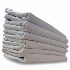 Kit 10 Panos de prato liso branco 100% algodão pano de cozinha liso pano de prato grande