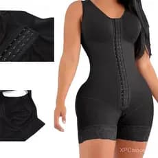 Cinto Modelador de Corpo Completo com Zíper – Pós-parto, Alta Compressão para Cirurgia de Abdominoplastia e Recuperação