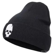 Chapéu De Malha Unissex Moda Outono E Inverno Estilo Caveira Gorro Para Mulher Homem Boné De Quente