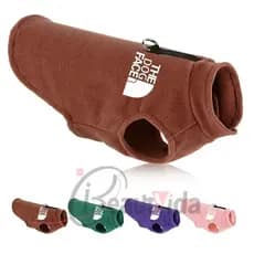 Roupas Para Cães De Estimação Outono Inverno Casaco Velo Quente Camisola Colete Pequenos Chihuahua Bulldog Jaquetas Traj