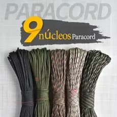 31M 100Feet Eua 550 Paracord Pára Cordão 4mm 9 Strand Cores Parachute Corda Varal De Acampamento Ao Ar Livre Climb