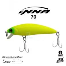 Isca Artificial Inna 70 Pro Tuned - Marine Sports -Todas as Cores - 7cm / 11g - Robalo Tucunaré Traíra Dourado