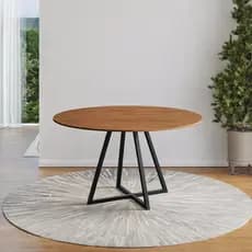 Mesa Jantar 90cm Redonda Para 4 Cadeiras Econõmica