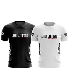 Kit 2 Camisa Usual Dry Fit Esportiva Jiu-jitsu Combat Luta Mma Proteção Uv Treino Blusa Leve Gym