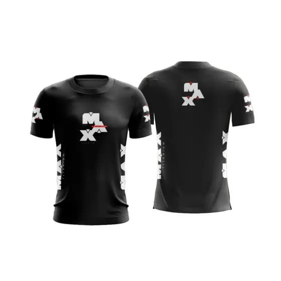 CAMISA TREINO DRY FIT MAX TITANIUM ACADEMIA FORÇA ESTILO CONFORTAVEL EDIÇÃO LIMITADA