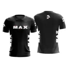 Camisa Camiseta Max Titanium Dry Fit Tecido Leve Transpirável Academia Força Crossfit Força Gym