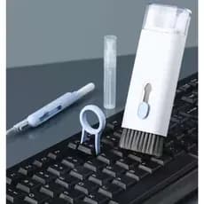 Kit De Escova De Limpeza De Teclado 7 Em 1 Multifuncional Portátil Para Computador