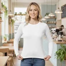 Blusa Térmica Feminina Flanelada – Segunda Pele com Alta Elasticidade e Tecnologia Fresh Dry