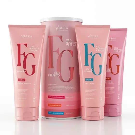 Kit Cronograma Capilar Liso Perfeito - Fashion Gold
