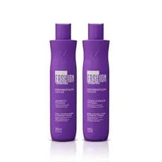 Kit Shampoo E Condicionador Antiqueda - Fashion Gold