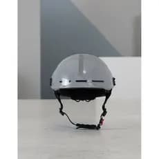 Capacete Coquinho Rava E-Bike Scooter Eletrica Bike Urbana Viseira Abs Eps Cinza