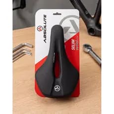 Selim Absolute Wild Ex 265x155mm Banco Vazado Antiprostático Confortável Mtb Speed