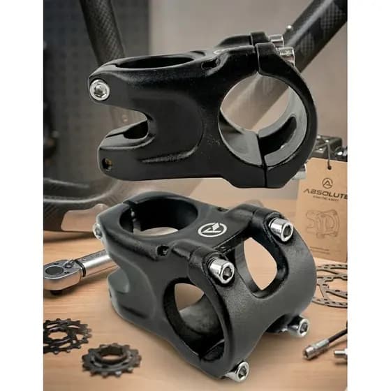 Suporte Guidão Absolute 31.8x35mm Mesa Ahead Over 28.6mm Bike Mtb HS175 0º