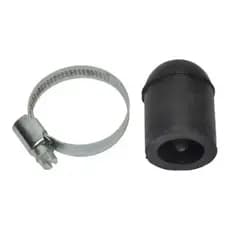 Tampão Dedal Ar Quente 19mm Universal Com Abraçadeira