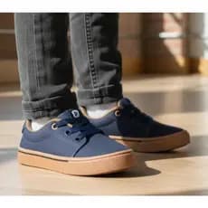 Tênis infantil masculino azul marinho Flip Outdoor Pimpolho