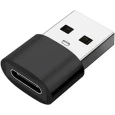 Adaptador USB-C Fêmea Para USB-A 3.0 OTG Carregamento Dados