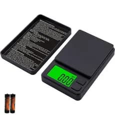 Mini Balança Digital Portátil dePrecisão 0,01g a 1kg | Joias, Café, Alimentos