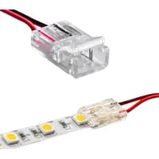 Kit Conectores Tiras Encaixe Fita Led Cob 12v 18w C/ 05 Gaya Cor Da Luz Todas 110v/220v