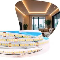 Fita LED Direta 10m 192LEDs/m 20W IRC80 2000Lm/m Direto na Rede  Tensão de Operação 110v ou 220v