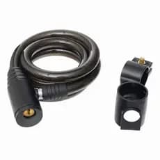 Corrente Cadeado Bicicleta 1,00m 12mm Trava Cabo de Aço de Bike Anti Roubo