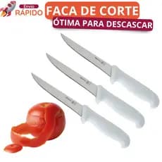 Facas de Corte 3,5" 5/3/2/1 para Descascar Legumes Cenoura Tomates Cozinha Restaurante Descascadora