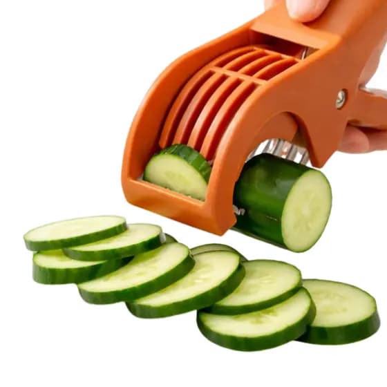 Fatiador De Pepino De Banana De Legumes de Frutas Pratico e Facil Para Cozinhas Restaurantes