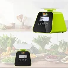 Balança Digital de Cozinha 5kg Alta Precisão com Função Tara para Dieta e Culinária Profissional