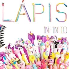Kit 12 6 e 2 Lápis Infinito Kawaii Nova Tecnologia Escrita Ilimitada Sem Tinta Não Precisa Apontar