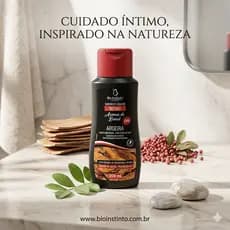 Sabonete Íntimo Aroeira e Bartatimão - Bio Instinto 200ml - Envio Imediato