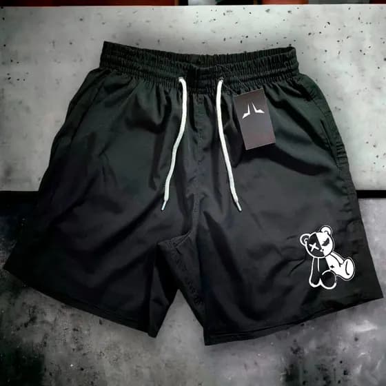 Bermuda Short Masculino Mauricinho Modelo BEAR 09 - Antiodor Corrida, Academia, Skate, Basquete