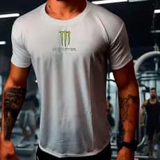 Camisa Masculina Dryfit Antiodor Treino Fitness Academia Monster 02