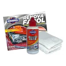 Limpador De Farol Acrilico Rodabrill Renova E Remove Fosco