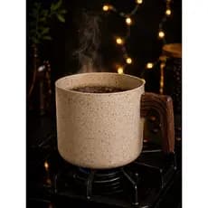 Leiteira Fervedor Antiaderente 1,5L Revestimento Interno Cerâmica Indução Para Leite Café e Drinks Vanilla