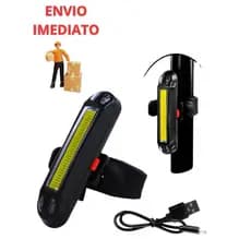 Led Sinalizador Traseiro Lanterna 100 Lumens para Bike Ciclismo Noturno