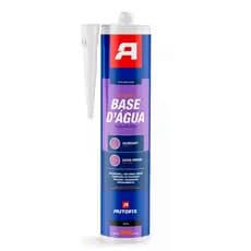 Silicone A Base D'água Cor Branco de 400G Autofix Vedação Preenchimento