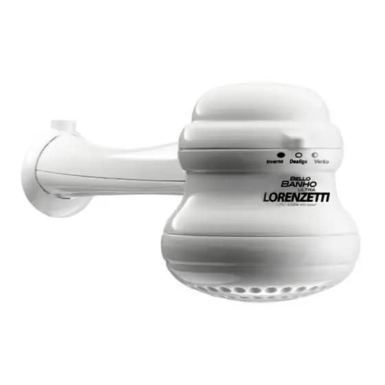 Ducha Elétrica Lorenzetti Bello Banho 3 Temperaturas 127v 5500w Original Chuveiro Elétrico