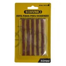 Refil Remendo Pneu Macarrão Tubeless Bike Moto Carro 5 Peças Bomvink BOM-3623