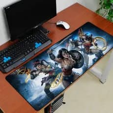 Mouse Pad Gamer Extra Grande Knup KP-S08  Antiderrapante Mulher Maravilha