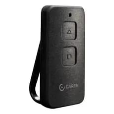 Controle remoto Garen TX Max 2 botões portão eletrônico alarme garagem automático universal