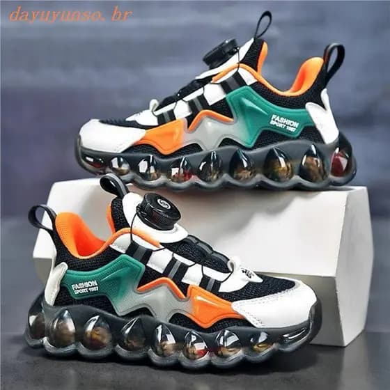 Sapatos Infantis De 3  Para Meninos Tamanho 28-39 Quatro Estações Do Ano Respiráveis Da Moda Infantil  Caminhadas