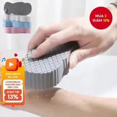 1 Esponja Macia Para Banho De Computador Esfoliante Corporal