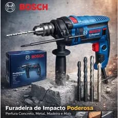 Furadeira parafusadeira 220V Furadeira de Impacto parafusadeira Bosch GSB 16 RE 1000W Original 100%