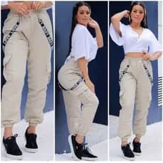 Calça Feminina Suspensorio Cinto Suspensório New York Promoção